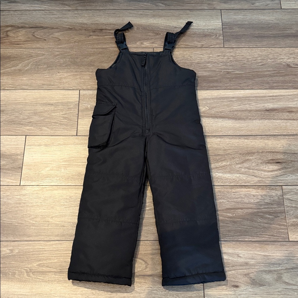 London Fog Kids Black Overalls